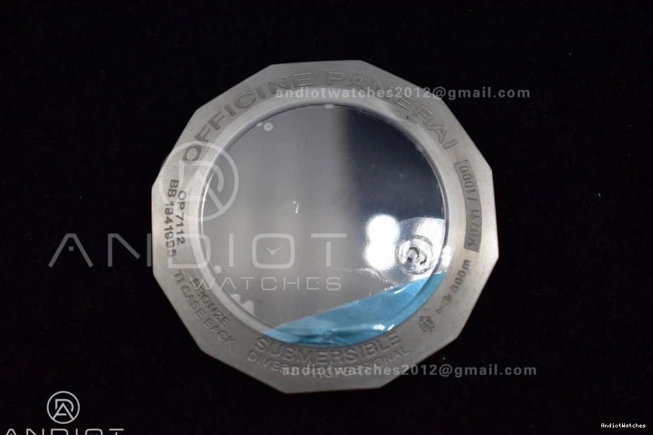 and on Strap 995 V Brown Brown Best P.9010 VSF Clone Bezel Bronzo PAM968 Calfskin Ceramic Dial Edition SunProtective 1:1 0429